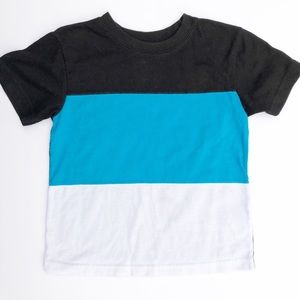Boys color block t-shirt.